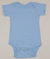 Personalized Baby Onesie Slagan's Creations Blue 