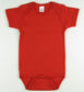 Personalized Baby Onesie Slagan's Creations Red 